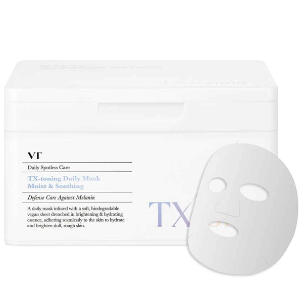 Máscara Facial VT Cosmetics TX-Toning Daily - 30 Unidades