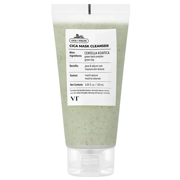 Mascara de Limpeza Facial VT Cosmetics CICA Mask de 120 ml