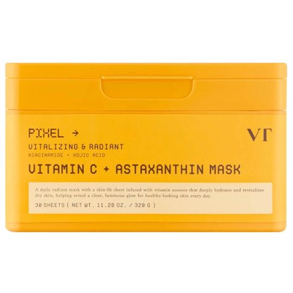 Mascarilla Facial VT Cosmetics Vitamin C + Astaxanthin - 30 Unidades