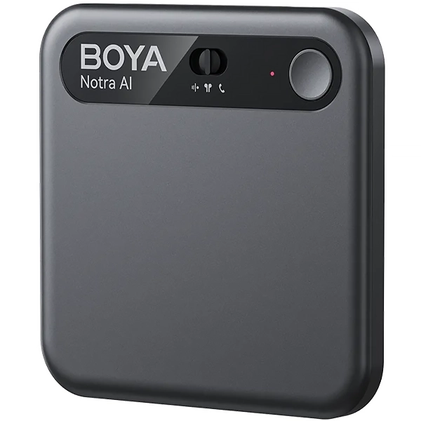GRAVADOR BOYA NOTRA AI NOTE TAKER 64GB BLUETOOTH USB-C PRETO