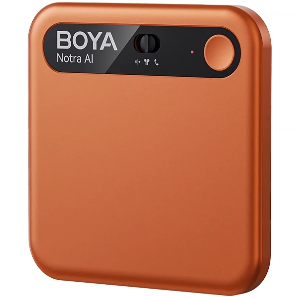 GRAVADOR BOYA NOTRA AI NOTE TAKER 64GB BLUETOOTH USB-C LARANJA