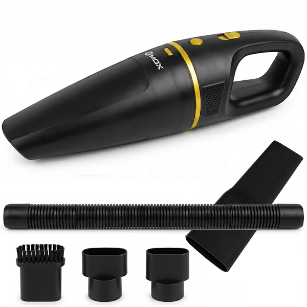 Aspiradora Portátil MOX MO-CV02 120 watts Recargable - Negro/Amarillo
