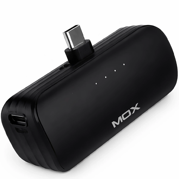 CARREGADOR PORTATIL USB-C MOX MO-PB505 5000MAH PRETO