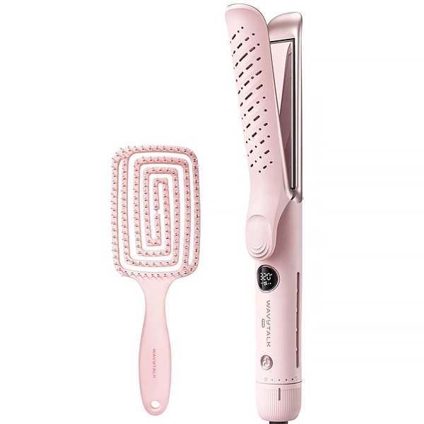 Planchita para Cabello Wavytalk A12 Whirlwind Pro Airflow Styler 220 °C Bivolt - Rosa