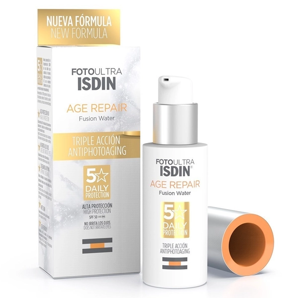 Protetor Solar Facial ISDIN Fotoultra Age Repair SPF50 50 ml