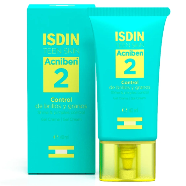 CREME FACIAL ISDIN ACNIBEN 2 SHINE&PIMPLES CONTROL OIL SKIN 40ML(45920