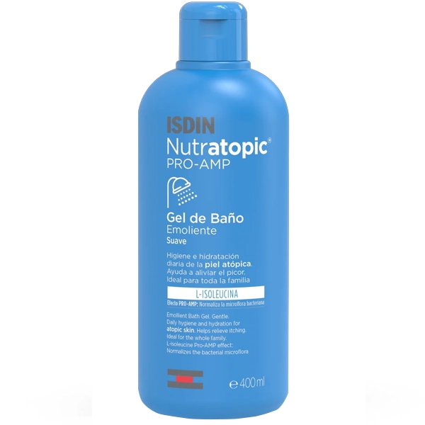 GEL BANHO ISDIN NUTRATOPIC BATH GEL 400ML (105966)