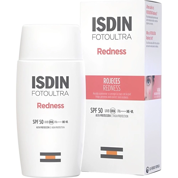 PROTETOR SOLAR FACIAL ISDIN FU REDNESS SPF50 50ML (245341)