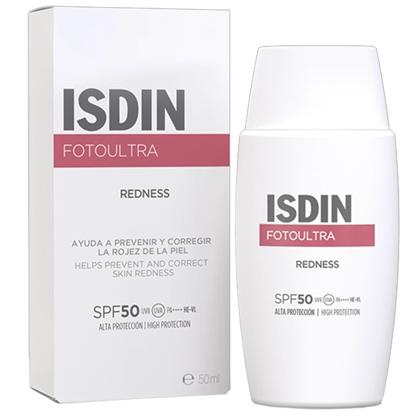 Protetor Solar Facial Isdin Redness SPF 50 50 ml