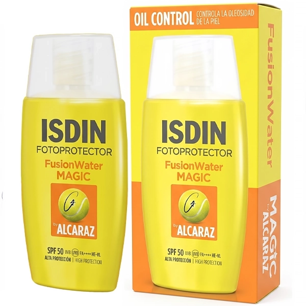 Protector Solar Facial Isdin Fusion Water Magic Alcaraz SPF 50 50 ml