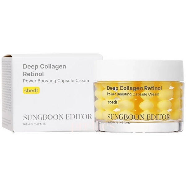 Creme Facial Hidratante Sungboon Editor Deep Collagem Retinol Boost Capsule 50ml