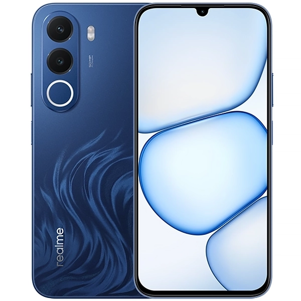 Celular realme C100x RMX5366 NFC Dual SIM de 128GB/4GB RAM de 6.8" 50MP/5MP - Deepblue Tides (Anatel)