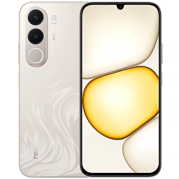 Celular realme C100x RMX5366 NFC Dual SIM de 128GB/4GB RAM de 6.8" 50MP/5MP - Golden Coast (Anatel)