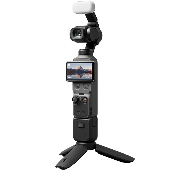 Estabilizador DJI Osmo Pocket 4 Creator Combo OP-041 Con Cámara de 3 Ejes 4K Ultra HD - Negro (Anatel)