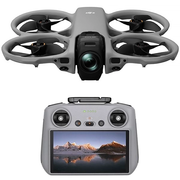 DRONE DJI AVATA 360 FLY MORE COMBO (DJI RC 2) (3 BATERIA) ANATEL CINZA