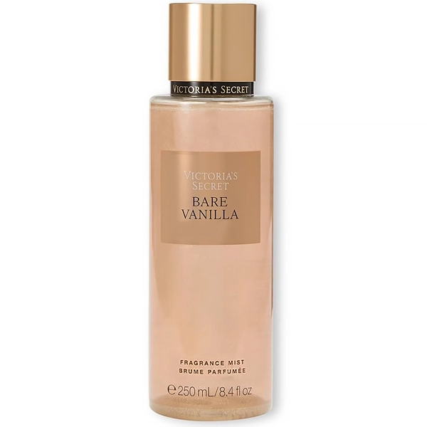 SPLASH FEMININO VICTORIA`S SECRET BARE VANILLA 250ML (FRASCO DANIFICAD