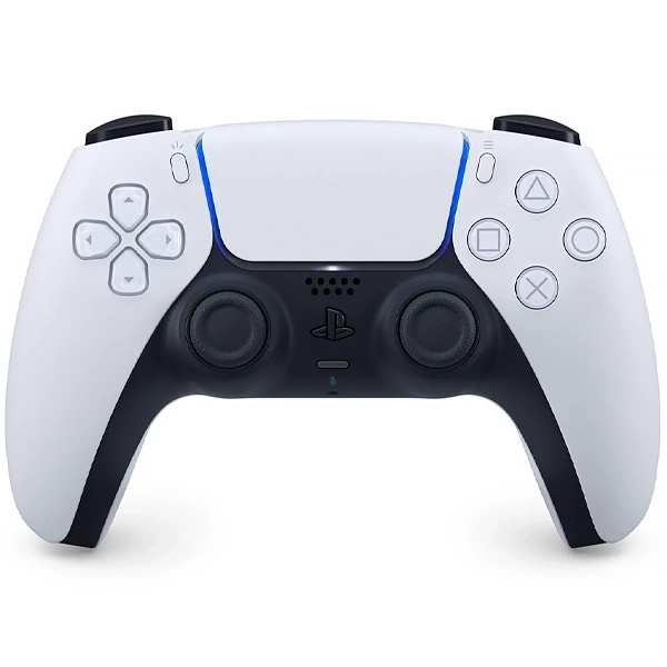 Controle Sem Fio Sony DualSense CFI-ZCT2W para PlayStation 5 - Branco/Preto