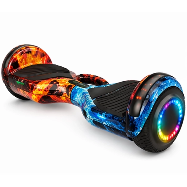 Scooter Elétrico Audisat Urban Split X 6.5" Bluetooth/Speaker - Ice Flame + Bolsa (1 Mês de Garantia)