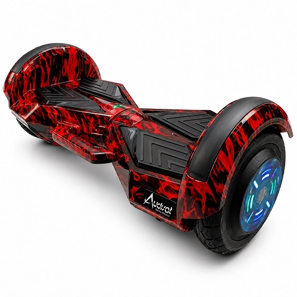 Scooter Elétrico Audisat Urban Pro X 8" Bluetooth/Speaker - Red Flame (1 Mes de Garantía) + Bolsa