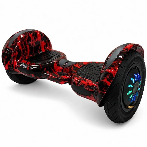 Scooter Elétrico Audisat Urban Max X 10" Bluetooth/Speaker - Red Flame + Bolsa (1 Mês de Garantia)