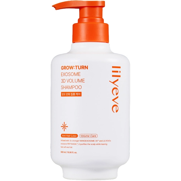 Shampoo Lilyeve Grow:Turn Exosome 3D Volume 500ml