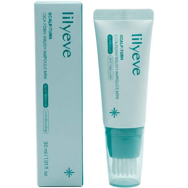 Tratamento Capilar Lilyeve Scalp:Turn Cica PDRN Brush Ampoule Mini 30ml
