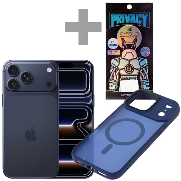 CEL IPHONE 17 PRO MAX ESIM 6.9"  12+256 A3257 DEE BL+CAP AZ/TR+PEL PRI