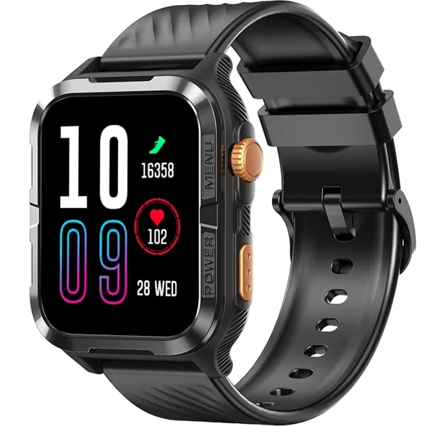 Relógio Blackview W10 Pro com Bluetooth - Preto + Pulseira