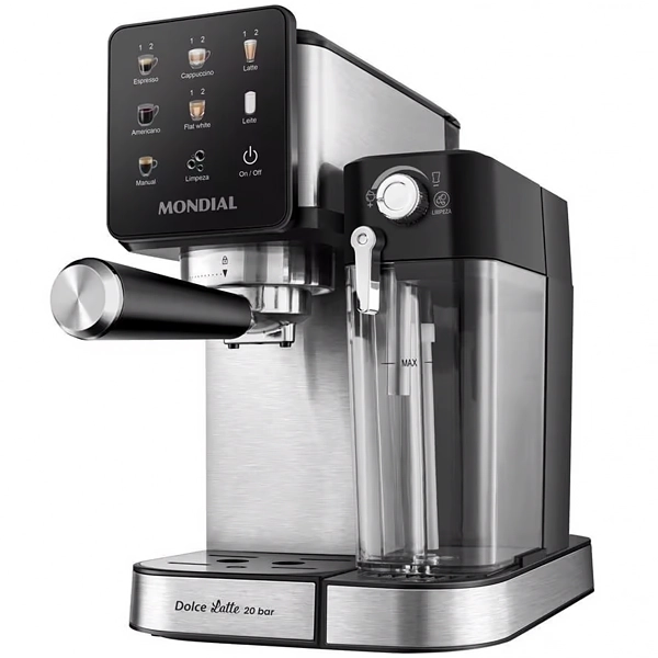 CAFETEIRA MONDIAL C-28-ECL 220V/50/60HZ PRETO/SILVER