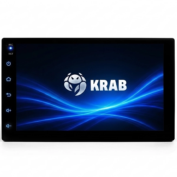Multimedia Receiver Krab  KBRM7 de 7" con USB/Bluetooth/Wi-Fi