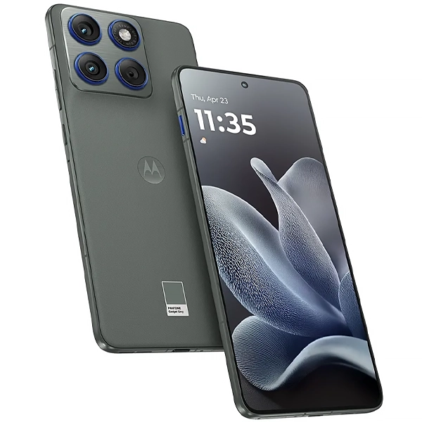 Celular Motorola Edge 70 XT2601-4 Dual SIM de 256GB/8GB RAM de 6.67" 50+50MP/50MP - Pantone Gadget Gray (India)