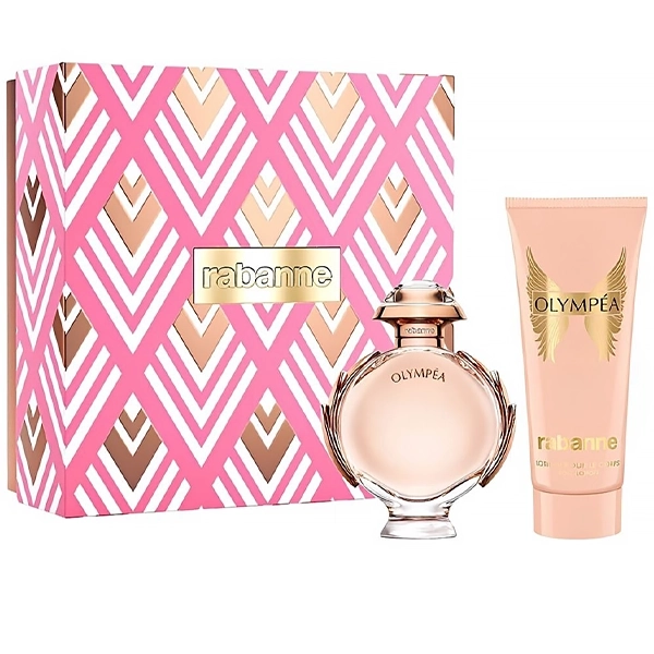 Kit Perfume Feminino Paco Rabanne Olympea EDP 80ml + Loção Corporal 100 ml