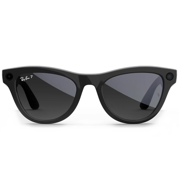 Gafas de Sol Ray Ban Meta Skyler (Gen 2) RW4014 con Cámara/Wi-Fi - Shiny Black/Polar Gradient Graphite