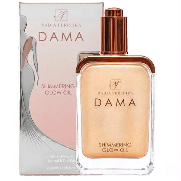 Óleo Corporal Nadia Ferreira Dama Shimmering Glow Oil 100 ml