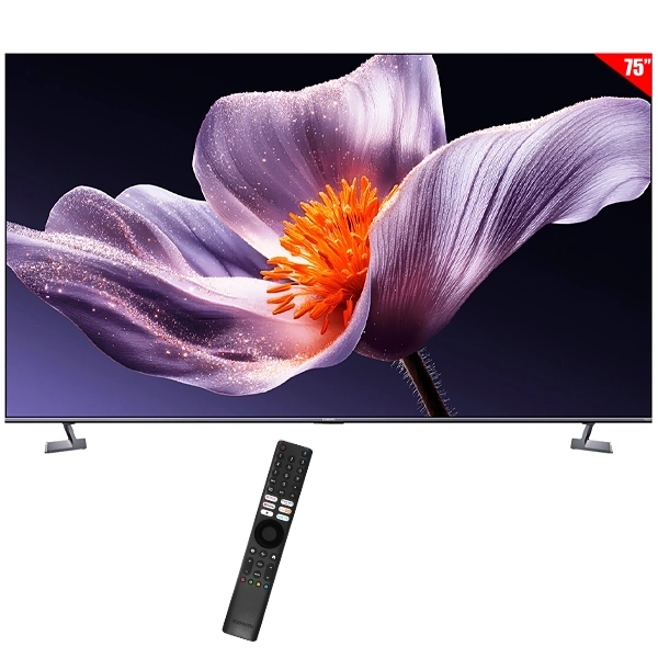 Smart TV QD-Mini LED 75" Xiaomi S Pro Mini L75MB-SPH (2026) 4K Ultra HD Google TV Wi-Fi/Bluetooth com Conversor Digital