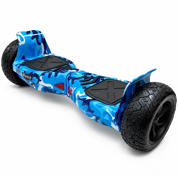 Scooter Elétrico Audisat Urban Offroad X 8.5" Bluetooth/Speaker - Camouflaged Blue (1 Mês de Garantia) + Bolsa