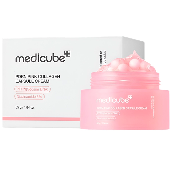 CREME FACIAL MEDICUBE PDRN PINK COLLAGEN CAPSULE CREAM 55G (467714)
