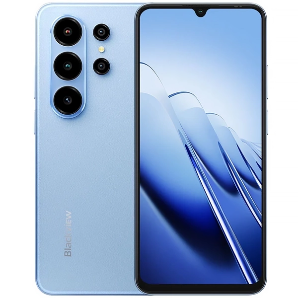 Celular Blackview WAVE 10 Dual SIM de 128GB/8GB RAM de 6.88" 32MP/13MP - Iris Blue