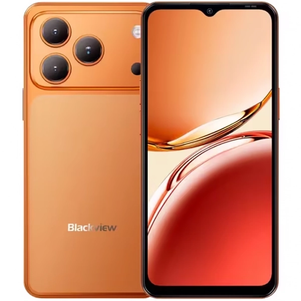 CEL BLACKVIEW WAVE 7C DUAL 6.56" 4GB+128GB LTE(BR) 32MP/13MP LARANJA