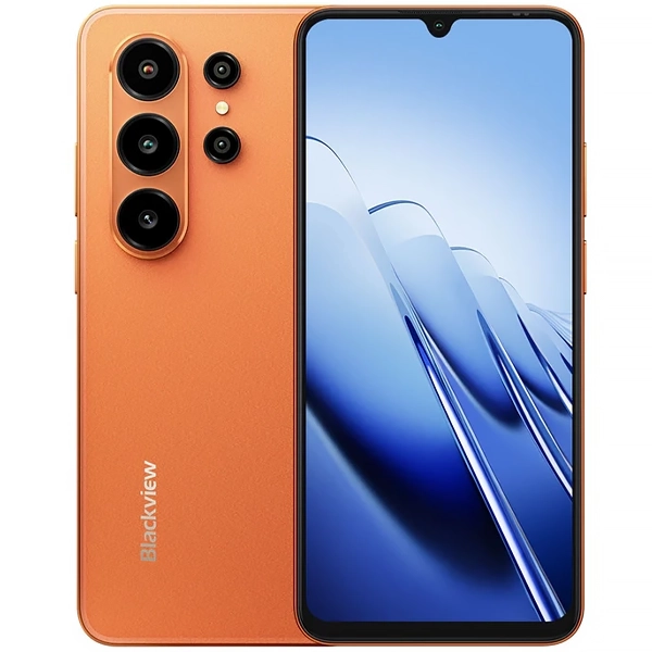 Celular Blackview WAVE 10 Dual SIM de 256GB/8GB RAM de 6.88" 32MP/13MP - Sunrise Orange