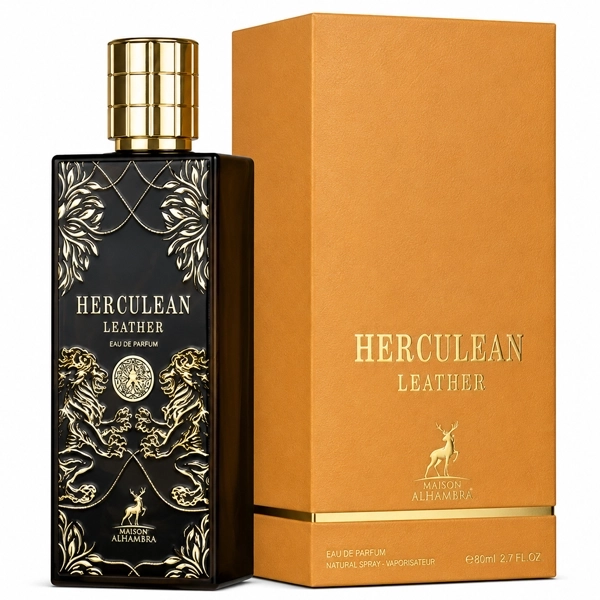 Perfume Masculino Maison Alhambra Herculean Leather EDP 80ml