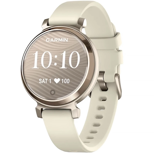 Relógio Garmin Lily 2 010-02839 con GPS/Bluetooth - Dourado/Bege
