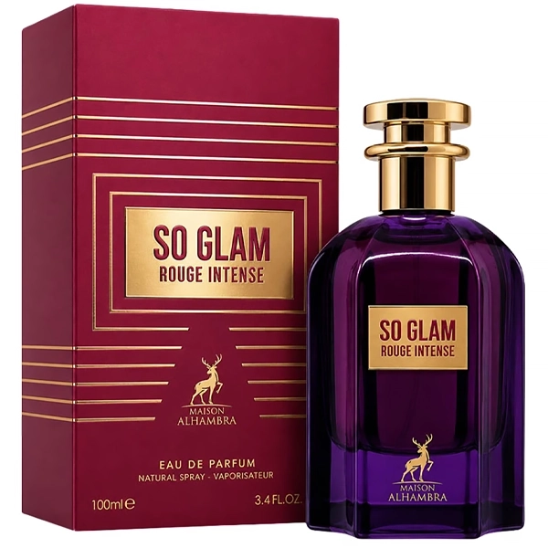 Perfume Feminino Maison Alhambra So Glam Rouge Intense EDP 100ml