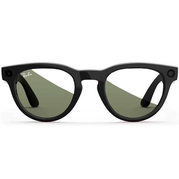 Gafas de Sol Ray Ban Meta Headliner Gen 2 RW4013 con Cámara/Wi-Fi - Shiny Black/Transitions Graphite Green