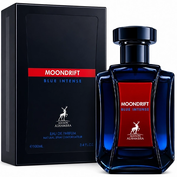 Perfume Masculino Maison Alhambra Moondrift Blue Intense EDP 100ml