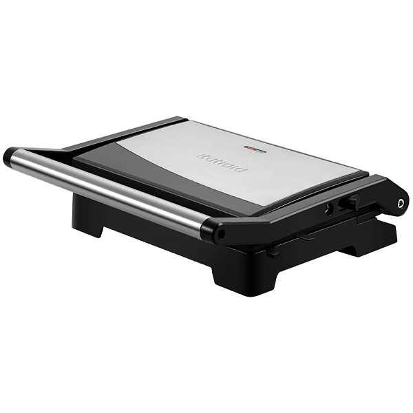 GRILL ITATIAIA GRESS1005 2EM1 INOX 1000WATTS 110V PRETO/SILVER