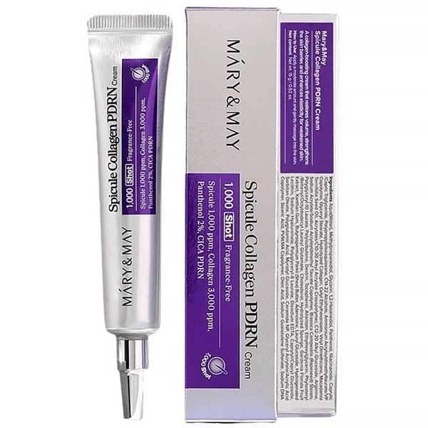 Mary amp may Creme Facial Hidratante Spicule Collagen Pdrn 15G