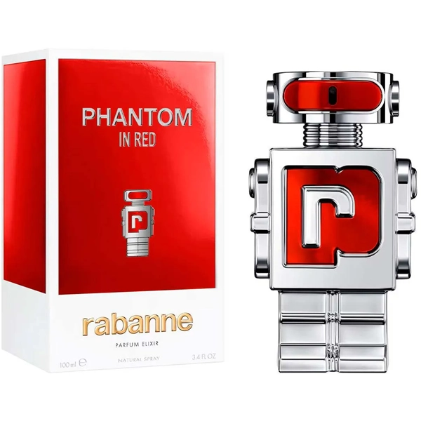 PERFUME MAS PACO RABANNE PHANTOM IN RED PARFUM ELIXIR 100ML (661640)
