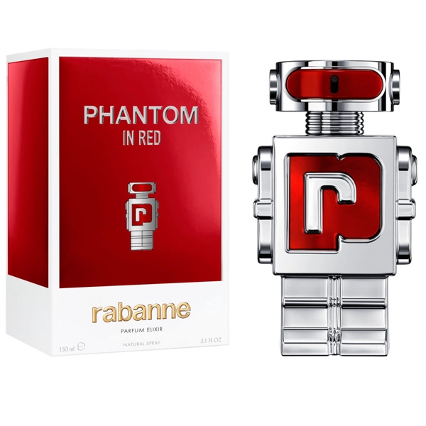 PERFUME MAS PACO RABANNE PHANTOM IN RED PARFUM ELIXIR 150ML (661657)