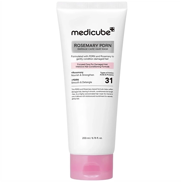 MASCARA CAPILAR MEDICUBE ROSEMARY PDRN DAMAGE CARE HAIR MASK 200M(7448